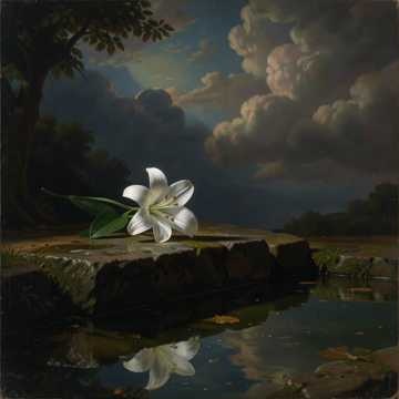 Moonlight on Water 2